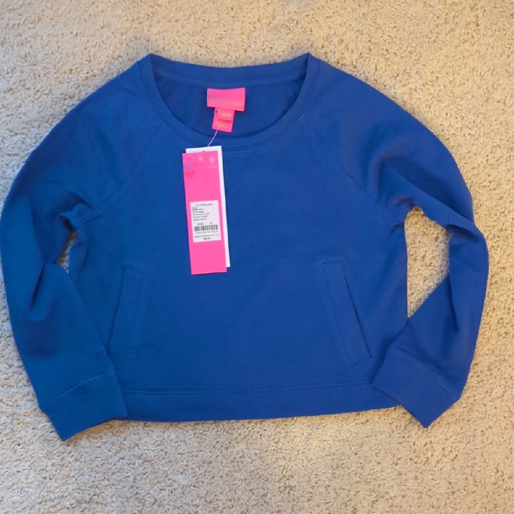 Lilly Pulitzer Blue Long Sleeve Top